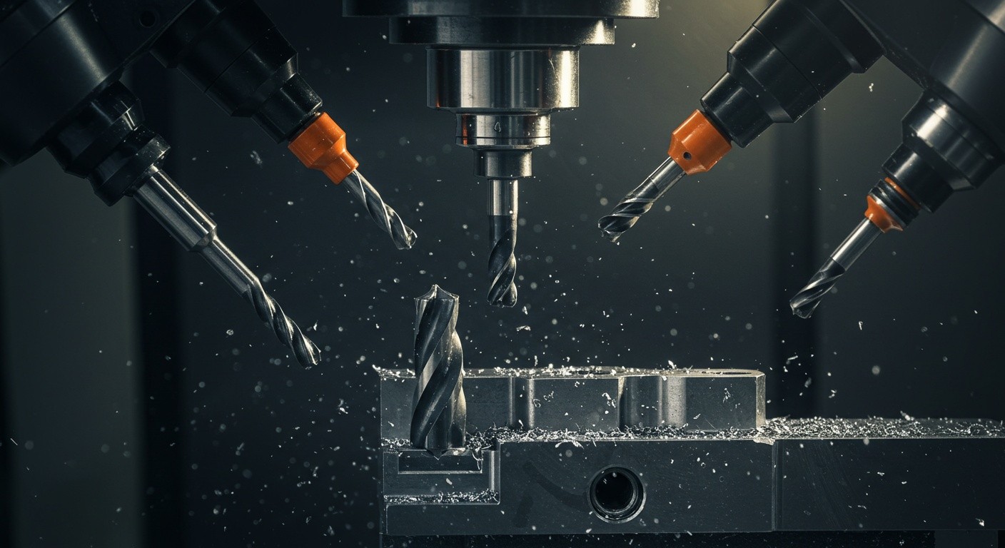 Фрезеровка по виду концевыми фрезами