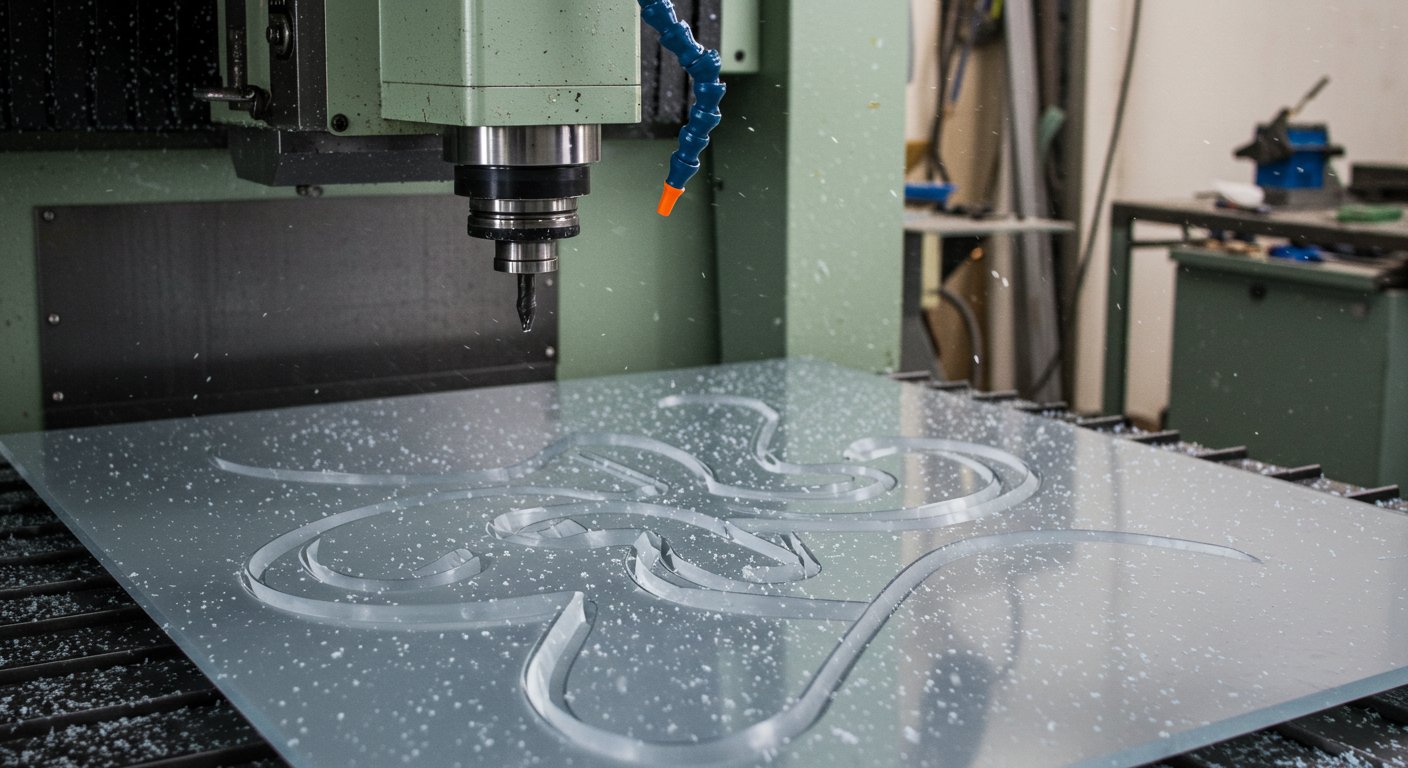 Фрезеровка деталей из поликарбоната