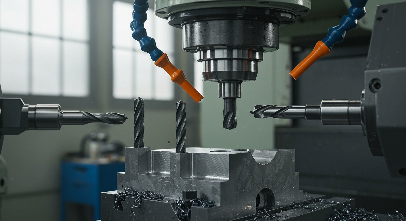 Фрезеровка концевыми фрезами