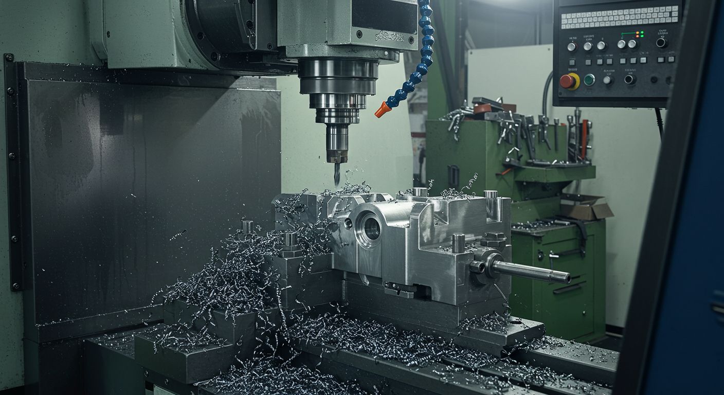 Фрезеровка деталей по металлу