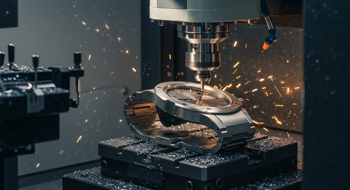 Фрезерованный титановый корпус