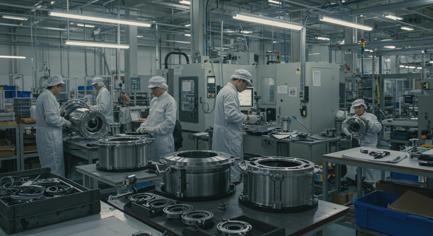 Производство герметичных круглых корпусов