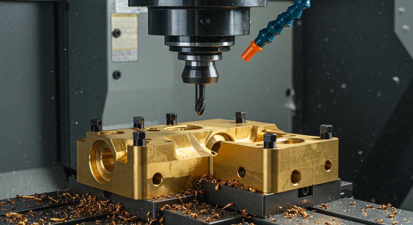 Фрезеровка латунных деталей