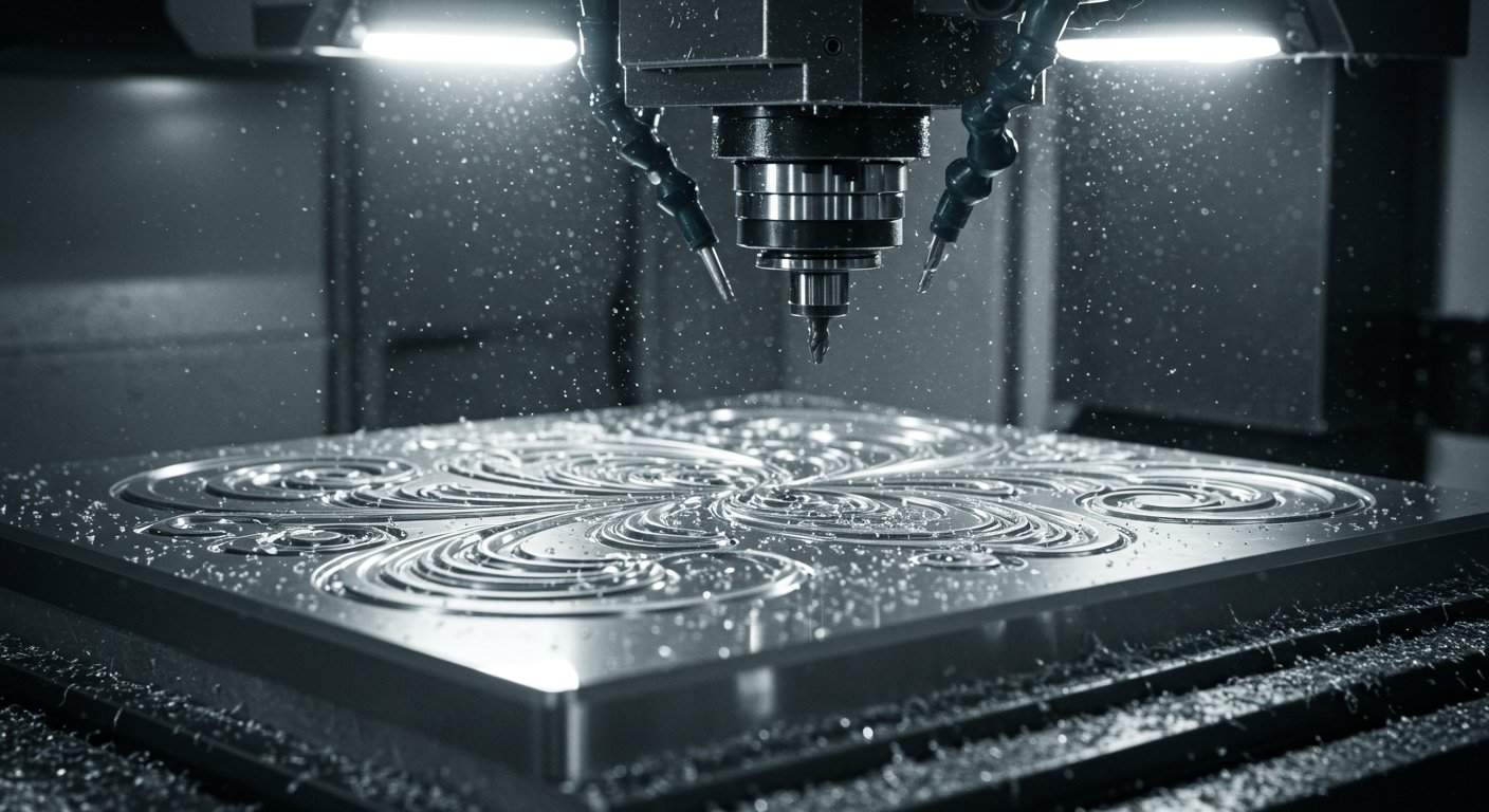 Фрезеровка пластиковых декоративных элементов