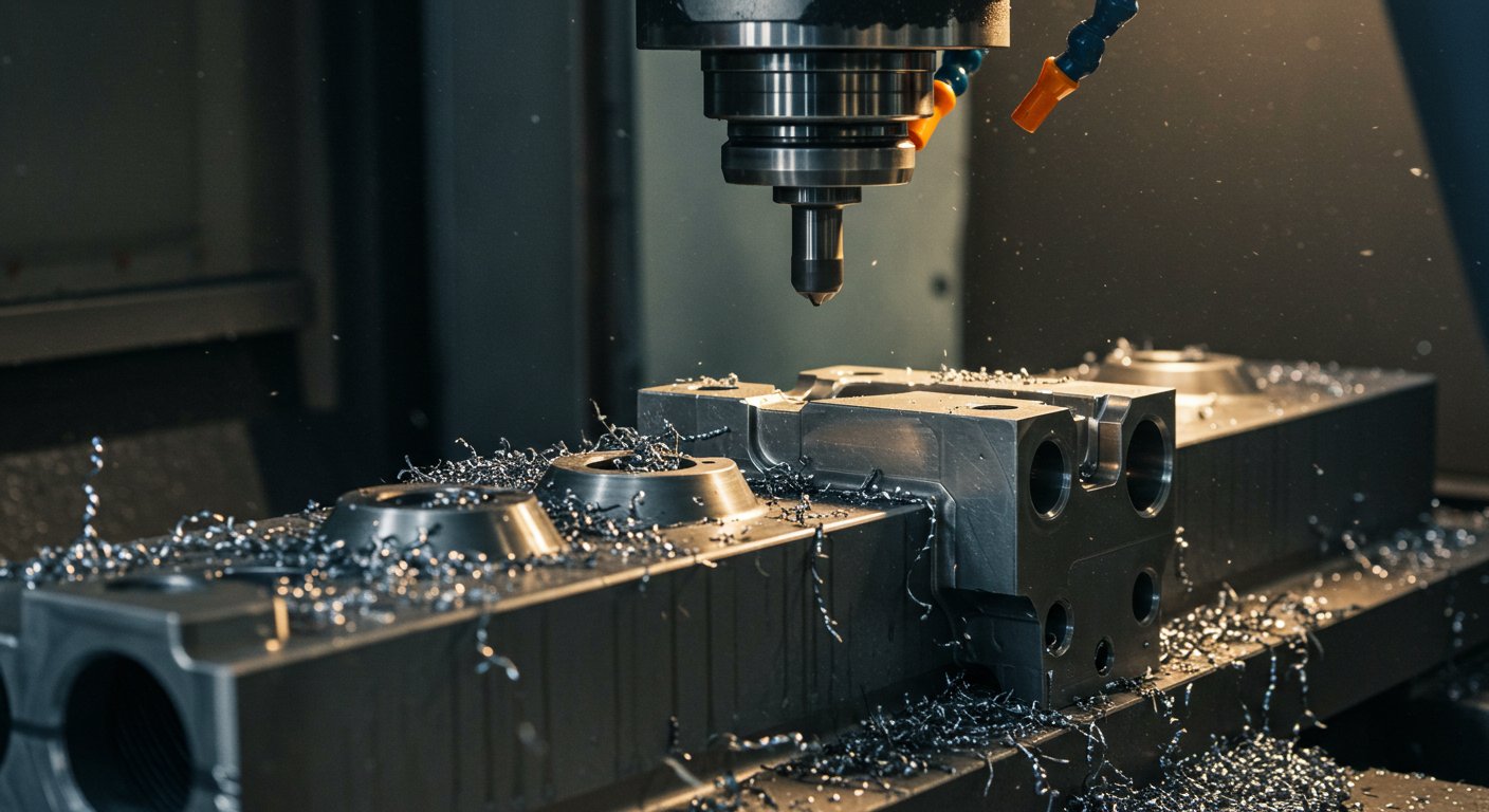 Фрезеровка деталей по стали