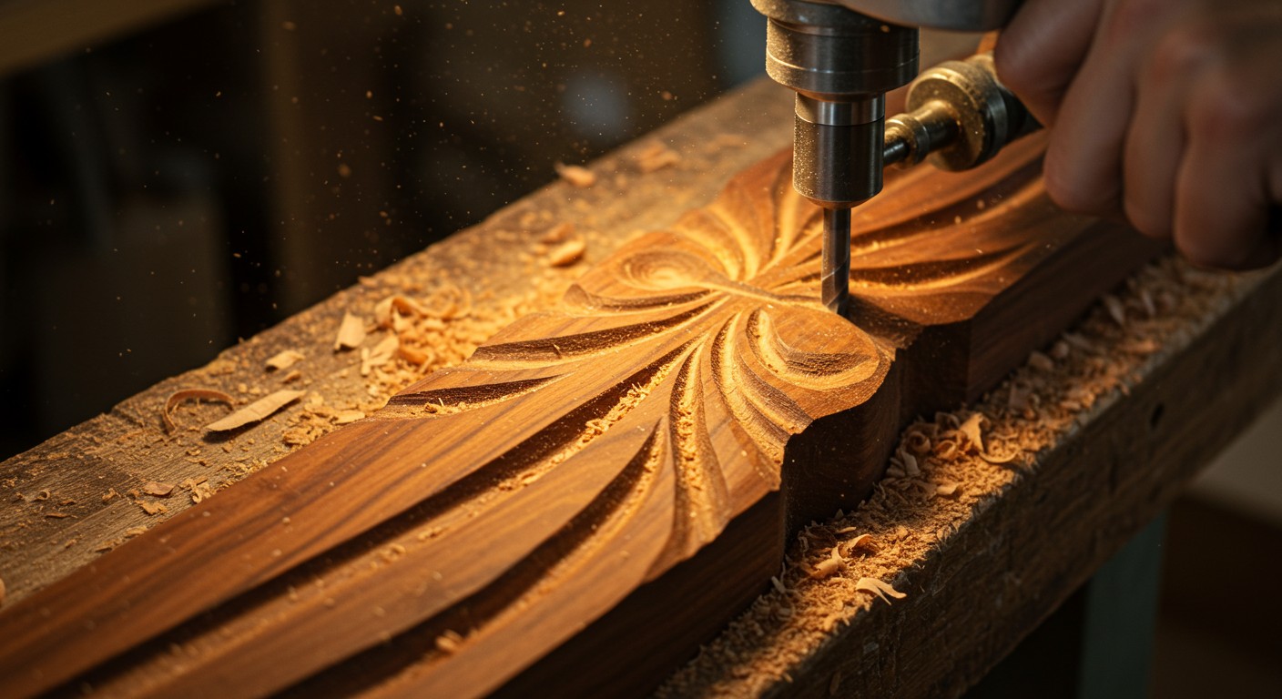 Фрезеровка резьбы на дереве на ЧПУ Фрезеровка резьбы на дереве на ЧПУ