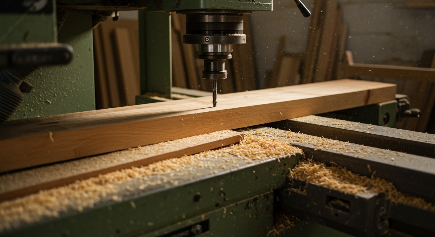 Фрезеровка заготовок из дерева
