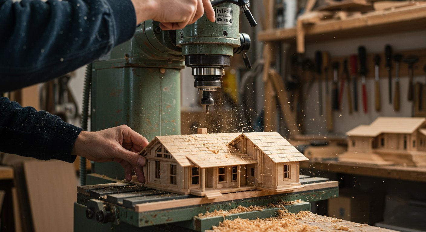 Фрезеровка деревянной модели на ЧПУ Фрезеровка деревянной модели на ЧПУ