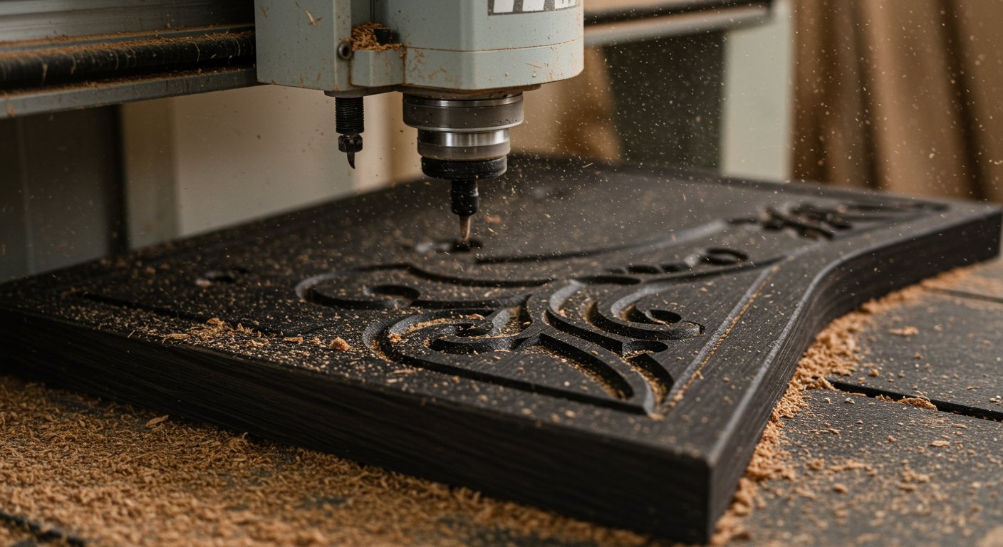 Фрезеровка элементов мебели на ЧПУ