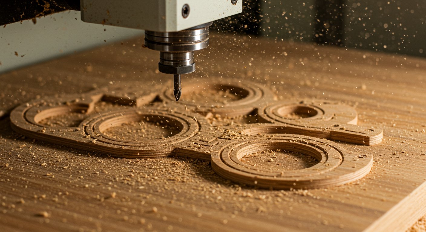 Фрезеровка фанеры с ЧПУ