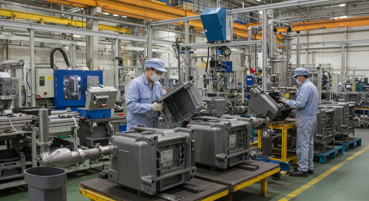 Производство специализированных корпусов для химической промышленности
