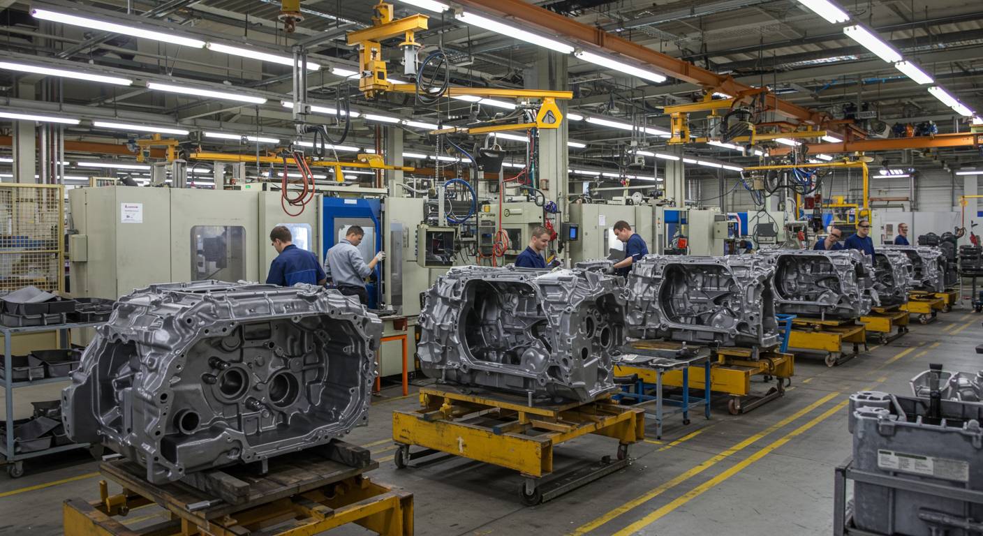 Производство крупных корпусов для автомобильной отрасли