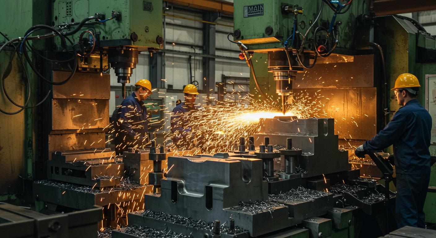Фрезеровка крепежных элементов крупносерийного производства