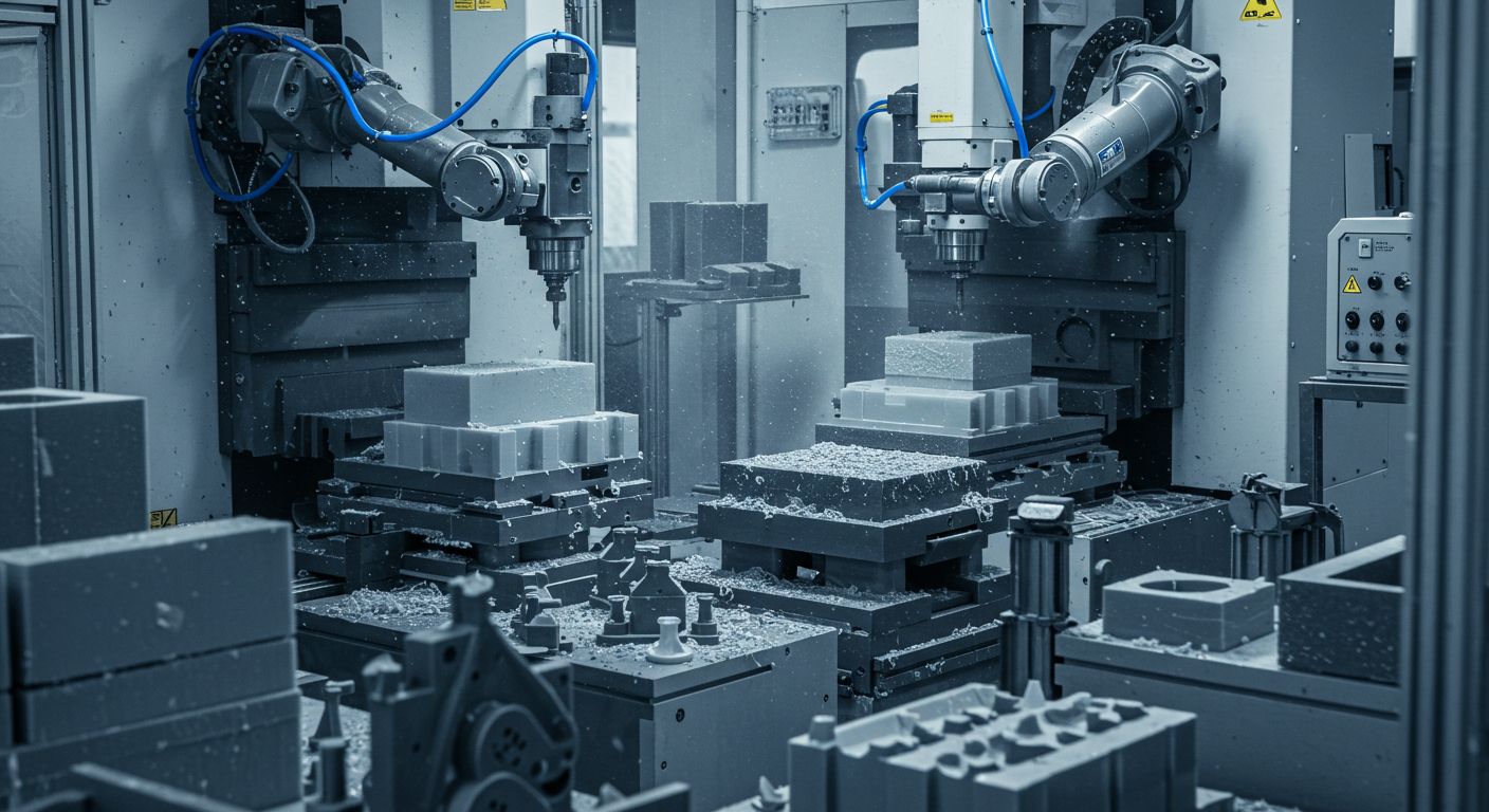 Фрезеровка изделий из твердых пластиков