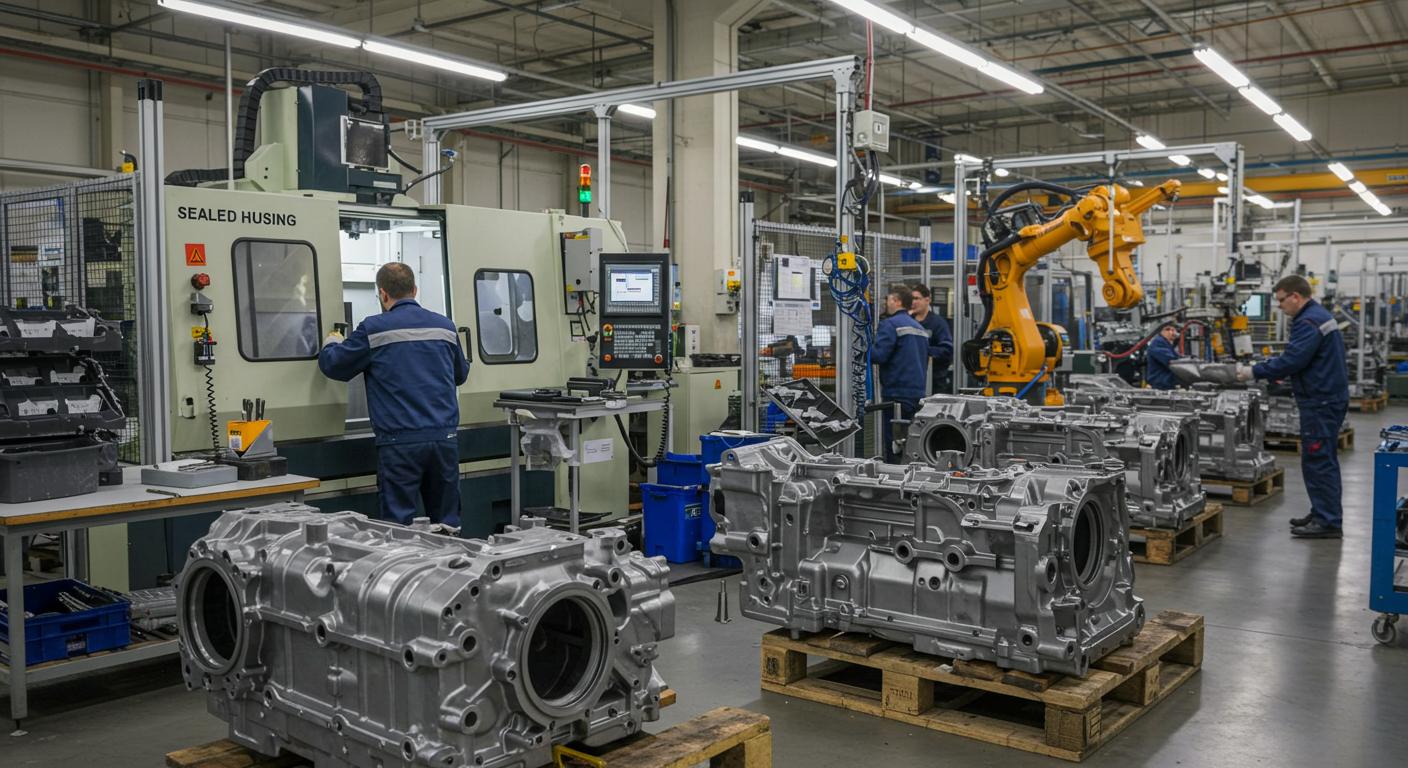 Производство герметичных корпусов для автомобильной отрасли