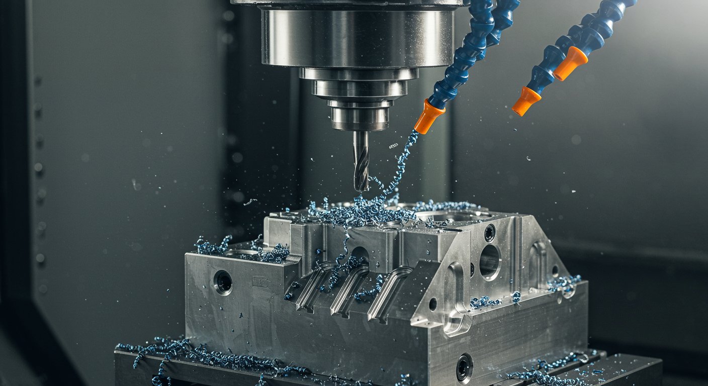 Фрезеровка отверстий и пазов в металле