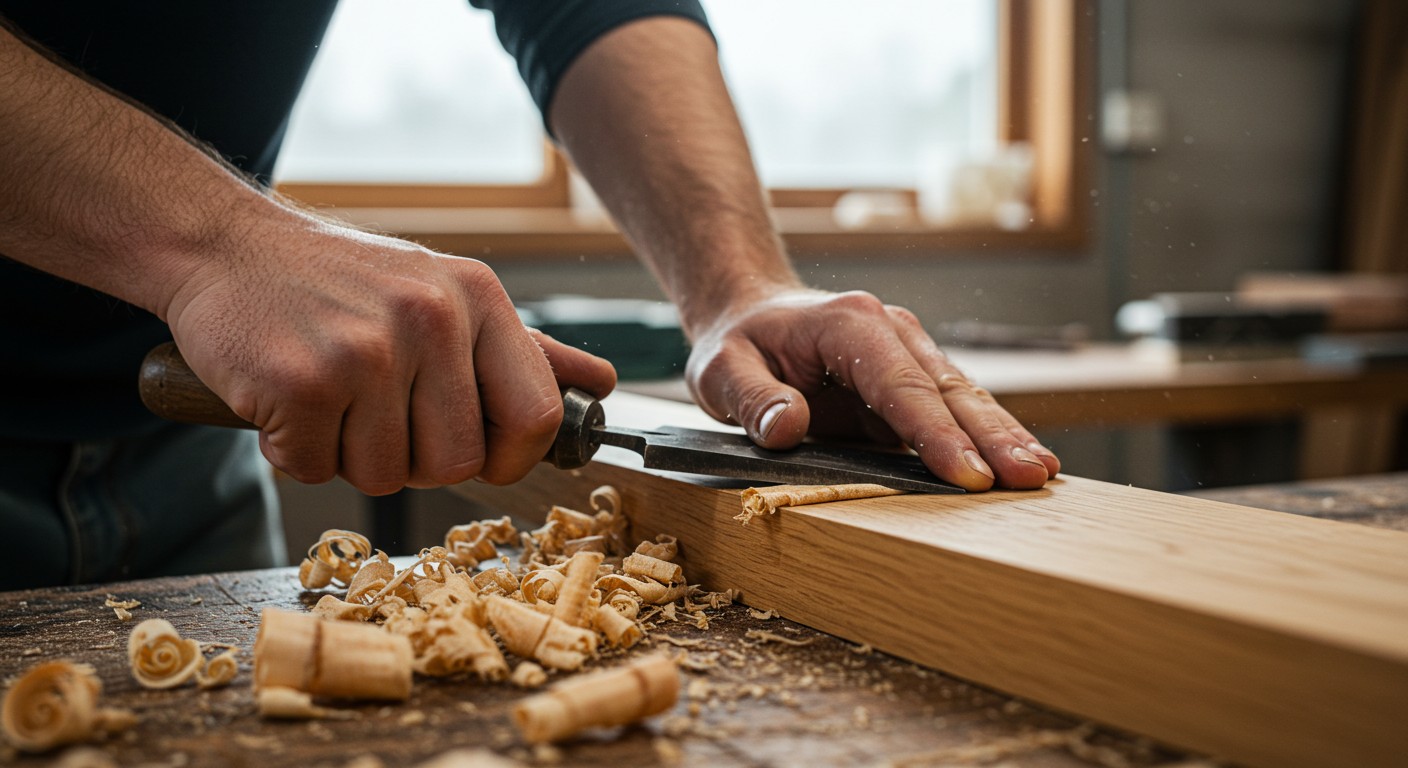 Фрезеровка ручным инструментом