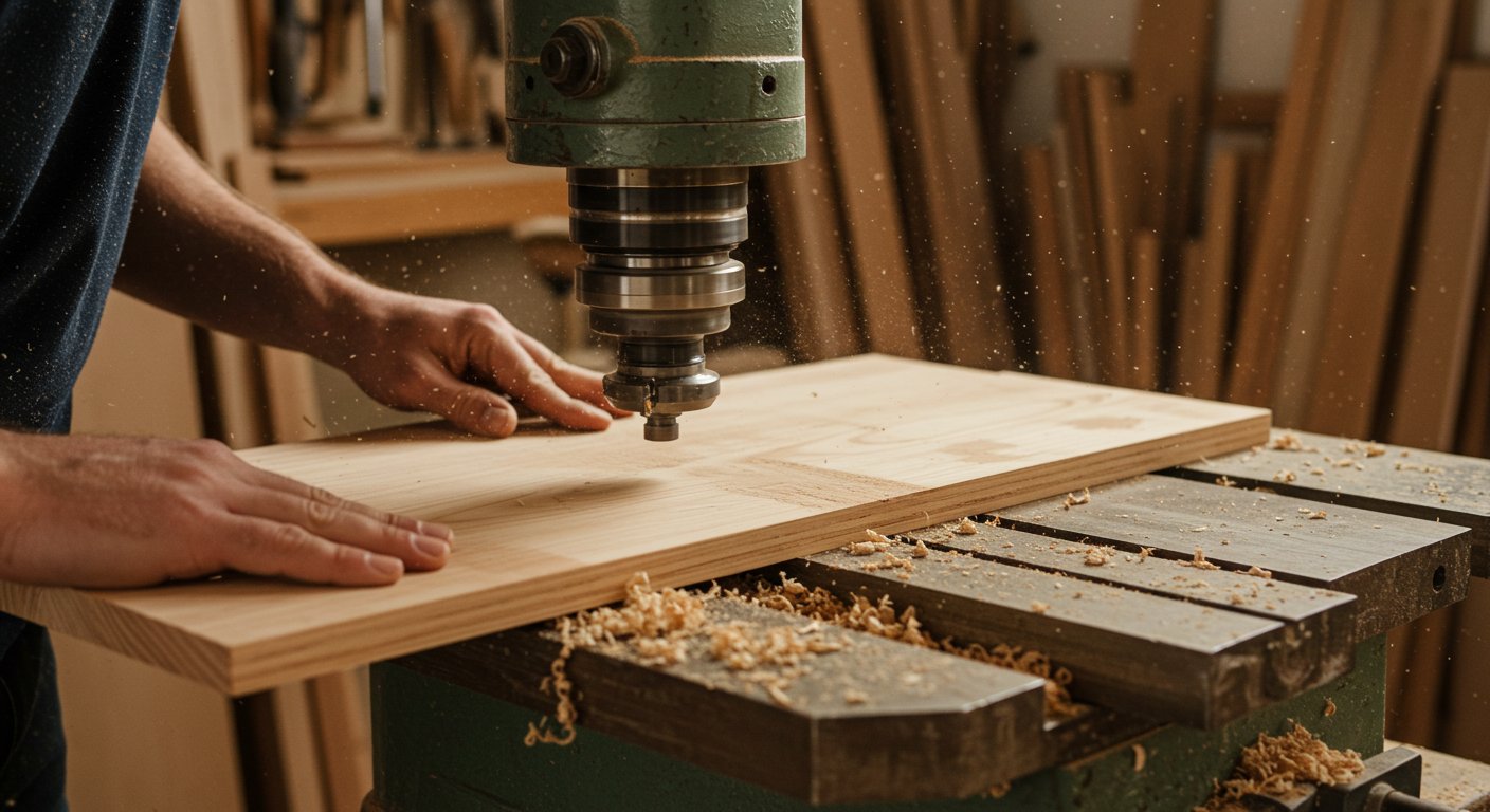 Фрезеровка плоских деревянных деталей на ЧПУ