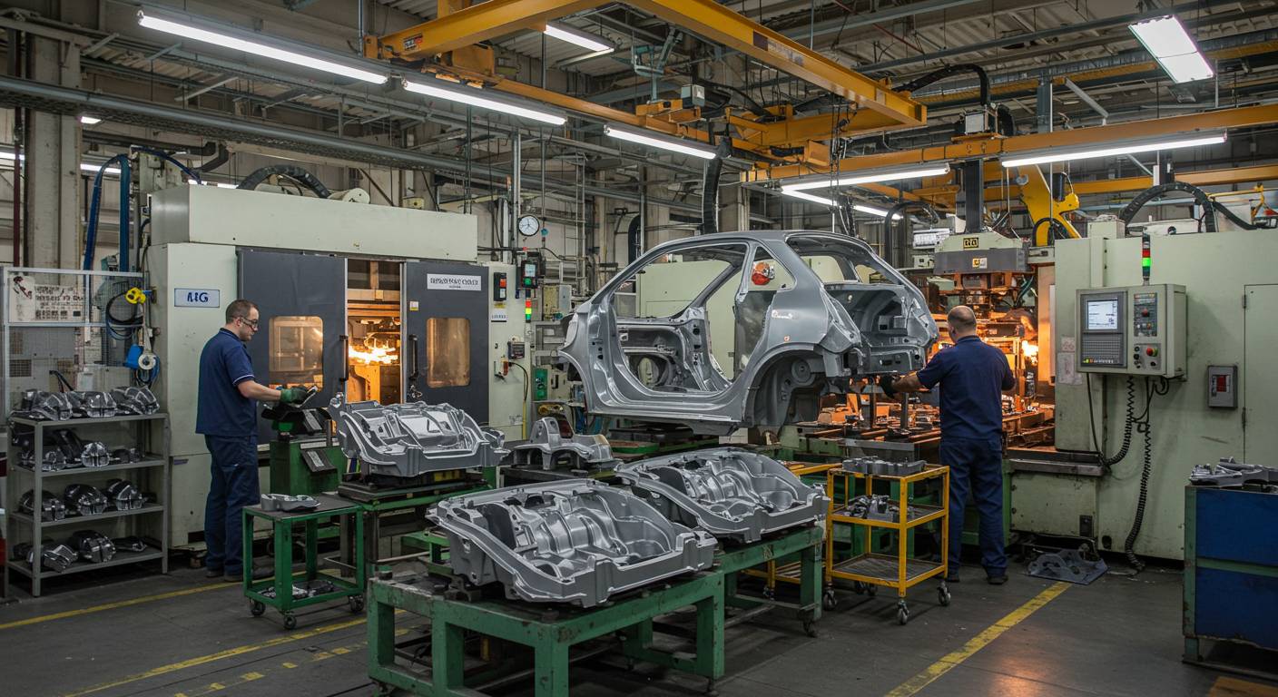 Производство деталей по отрасли автомобильная