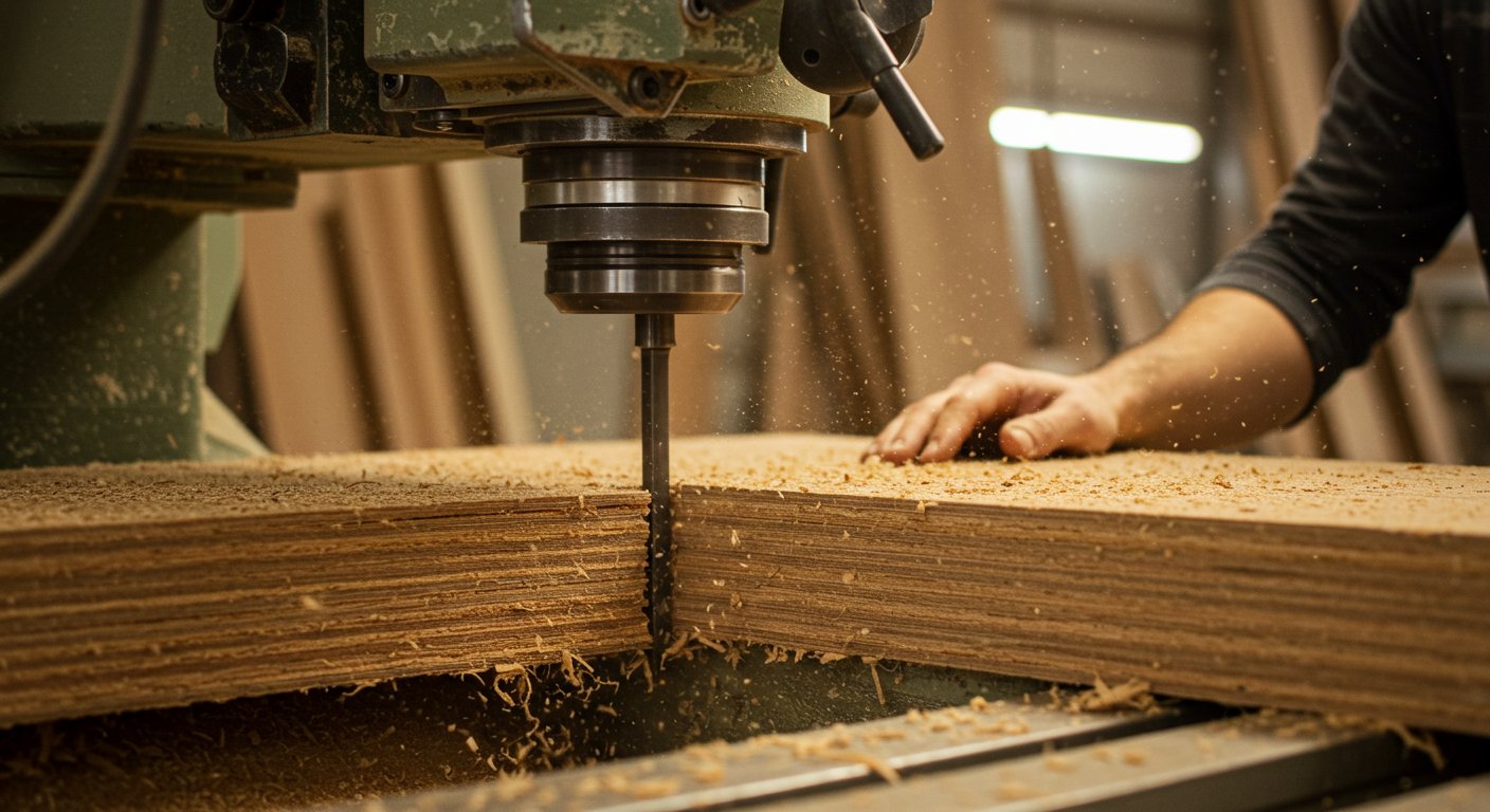 Фрезеровка фанеры и ламинированных плит