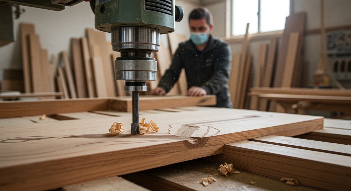 Фрезеровка мебели и элементов интерьера