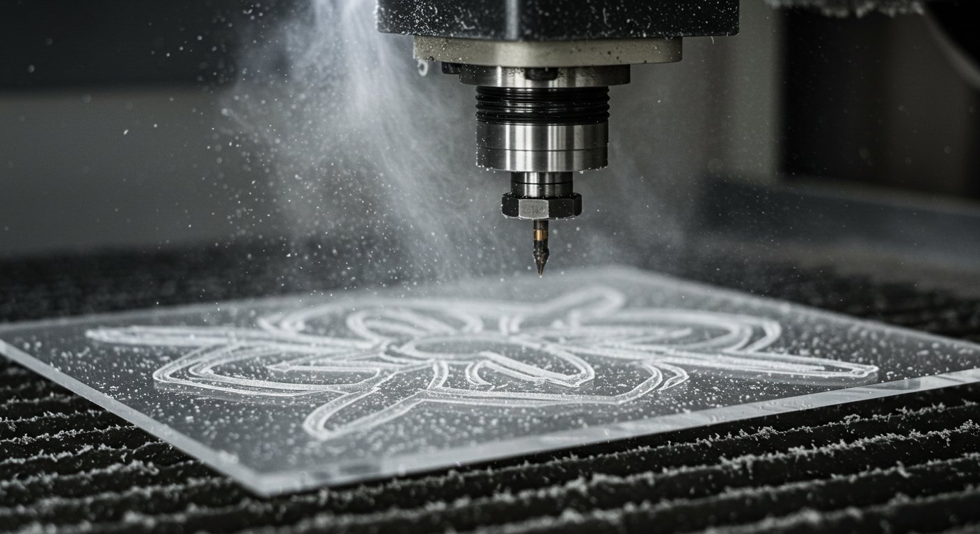 Фрезеровка акриловых изделий