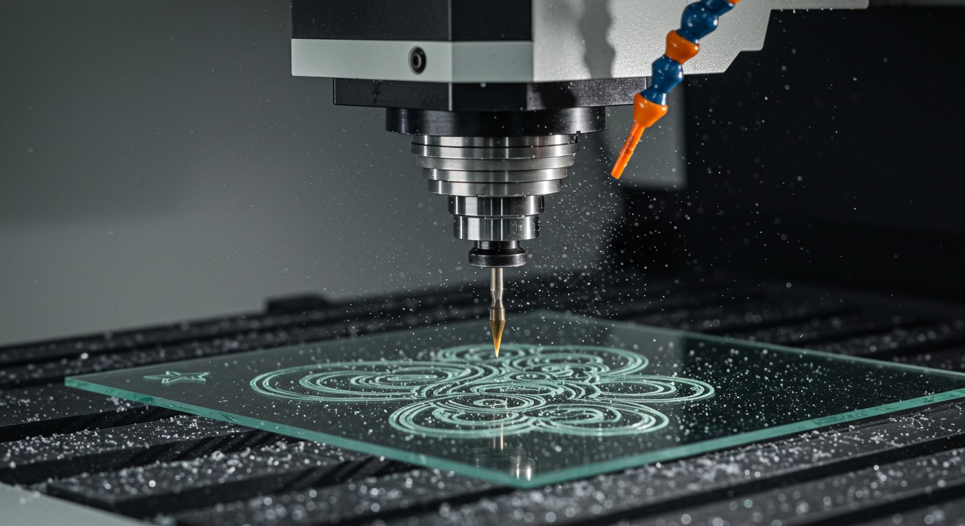 Фрезеровка стеклянных изделий