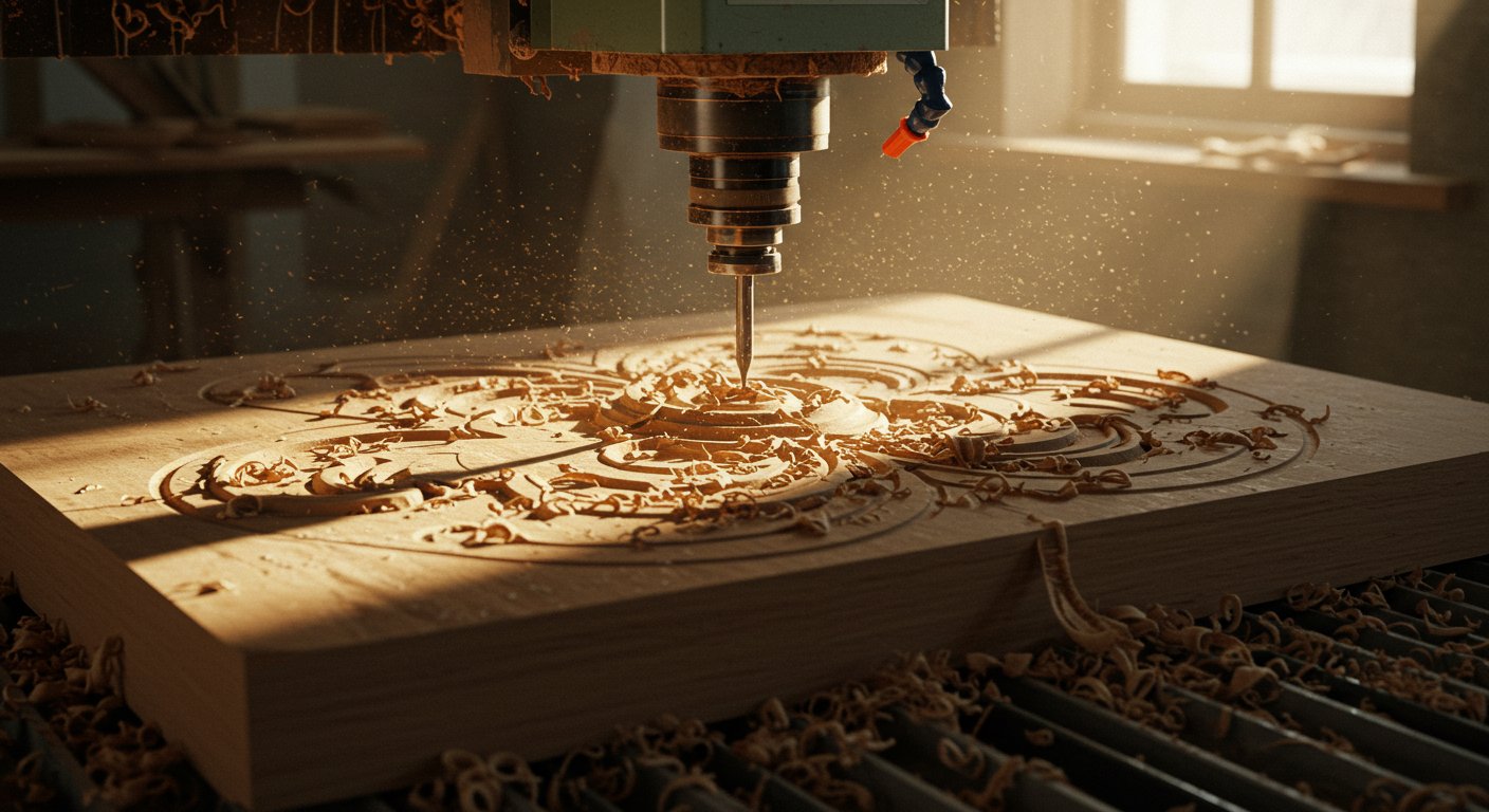 Фрезеровка художественных элементов