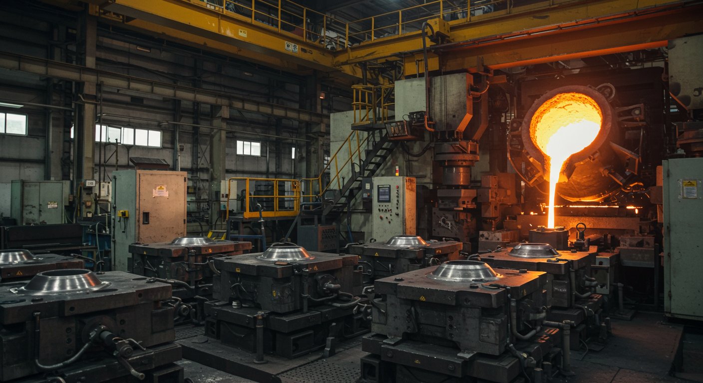 Литая деталь сложной формы