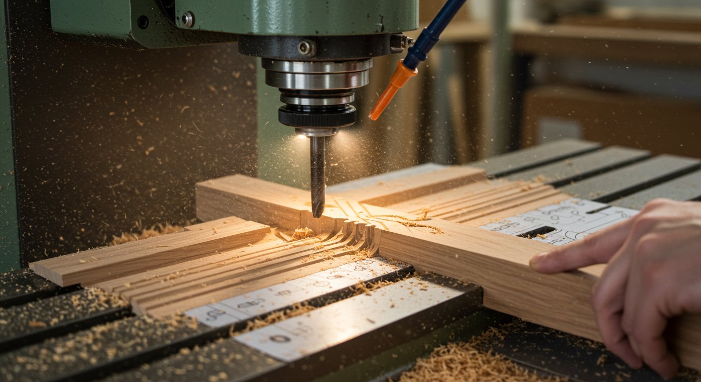 Фрезеровка с шаблоном