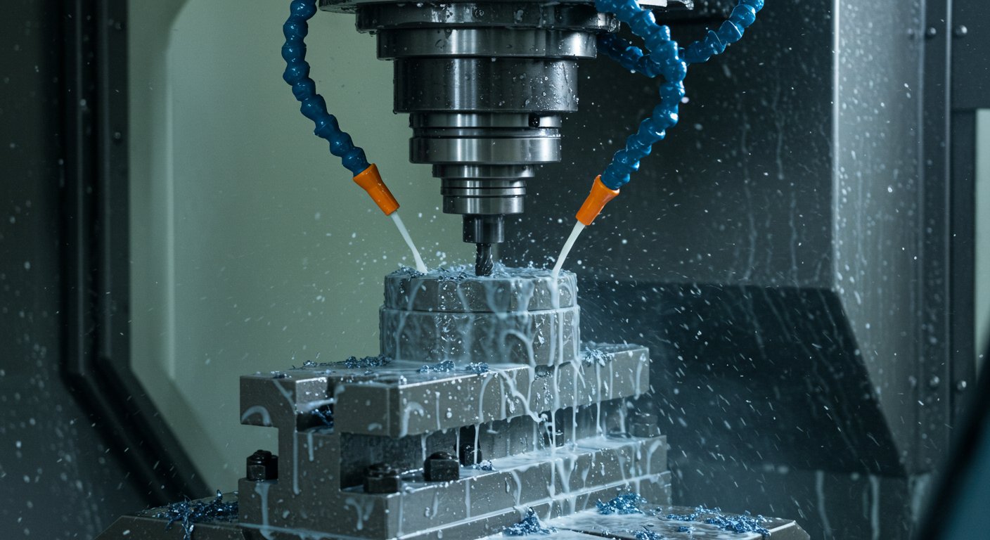 Фрезеровка с охлаждением