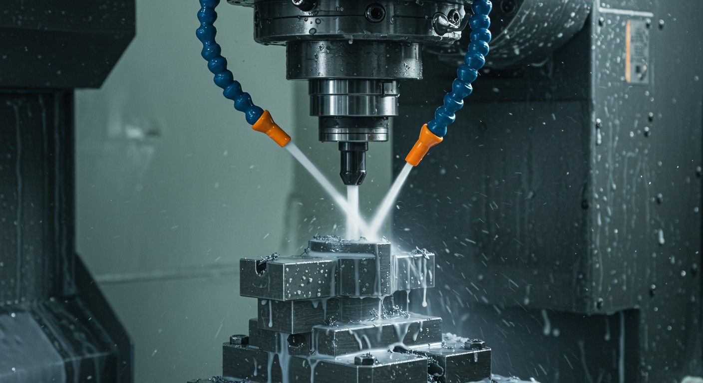 Фрезеровка с охлаждением Фрезеровка с охлаждением