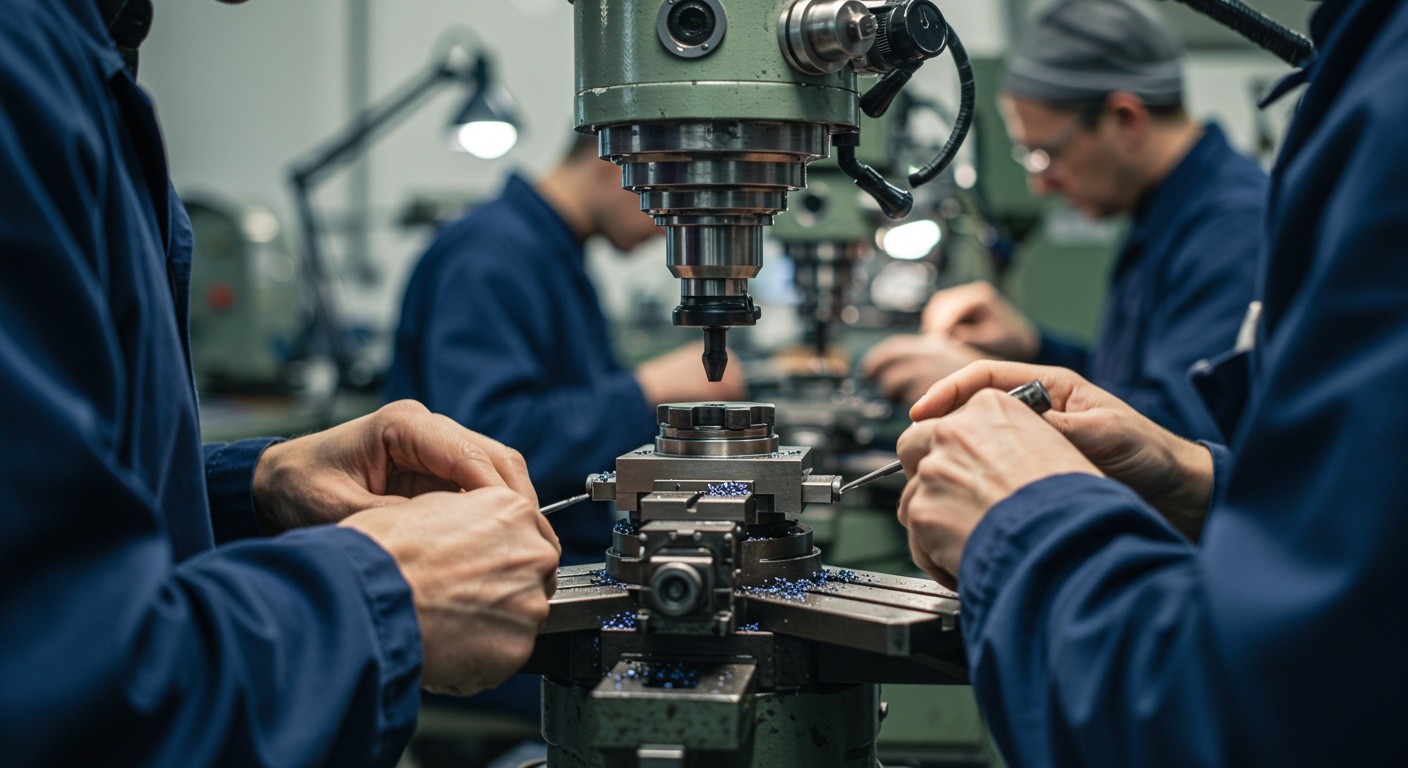 Фрезеровка на малых станках