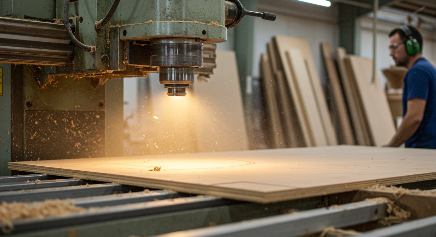 Фрезеровка фанеры и МДФ