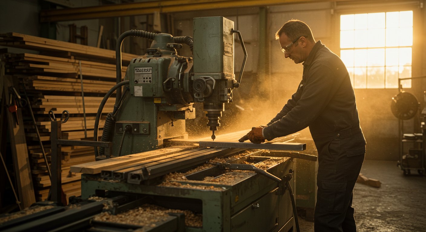 Фрезеровка изделий из дерева и металла