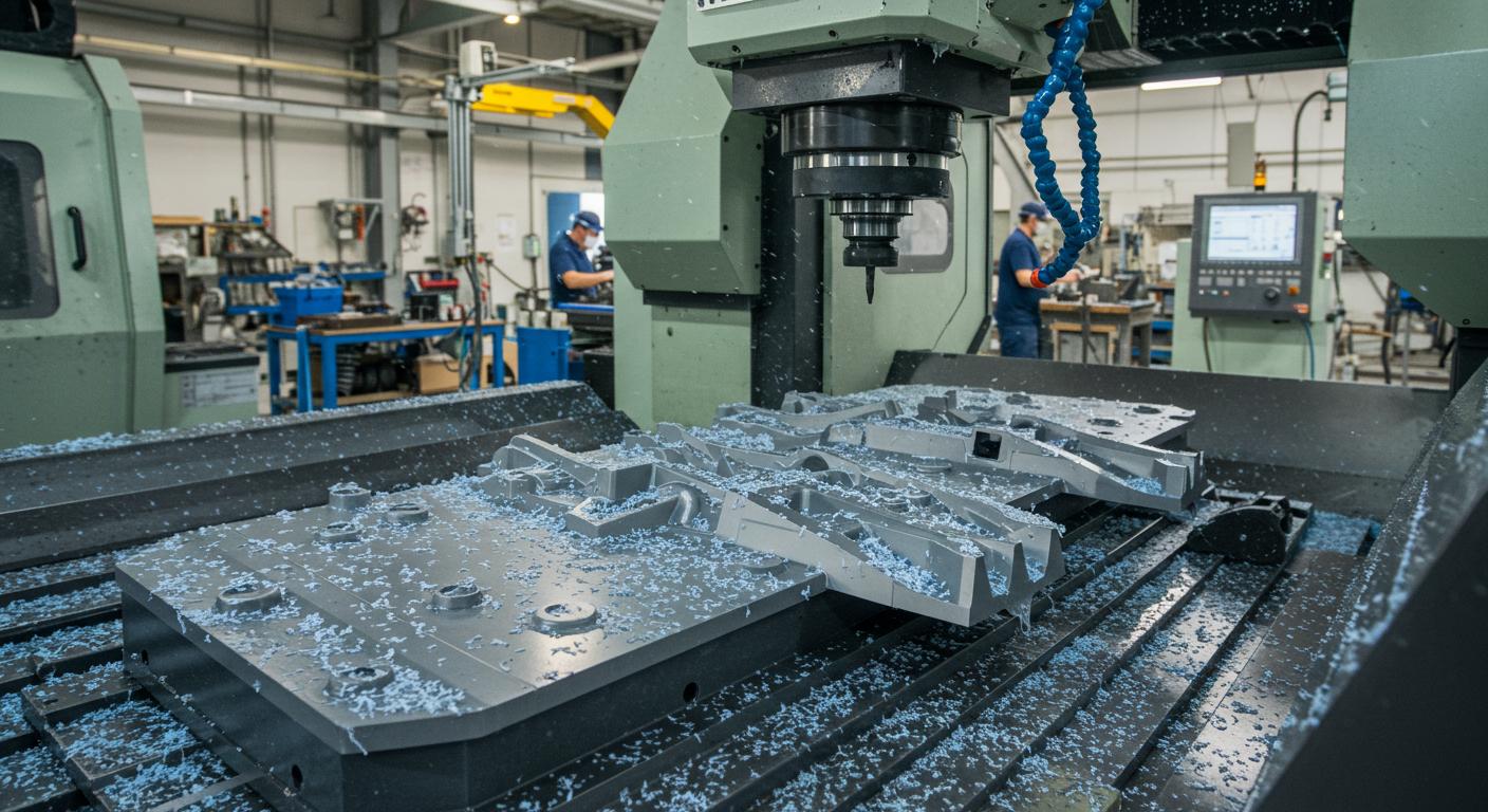 Фрезеровка пластиковых элементов