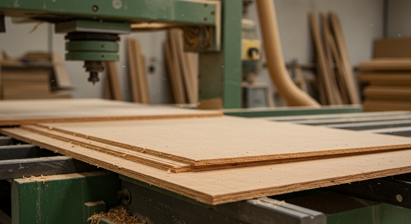 Фрезеровка фанеры и ламинированных плит