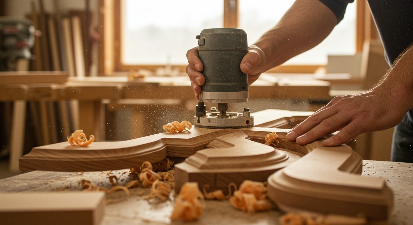 Фрезеровка мебели и элементов интерьера