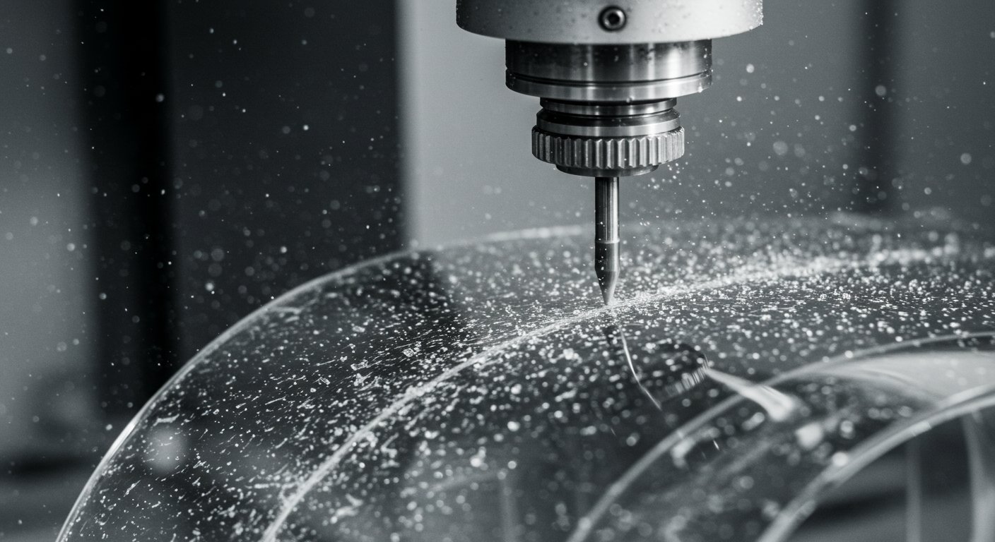 Фрезеровка изделий из стекла