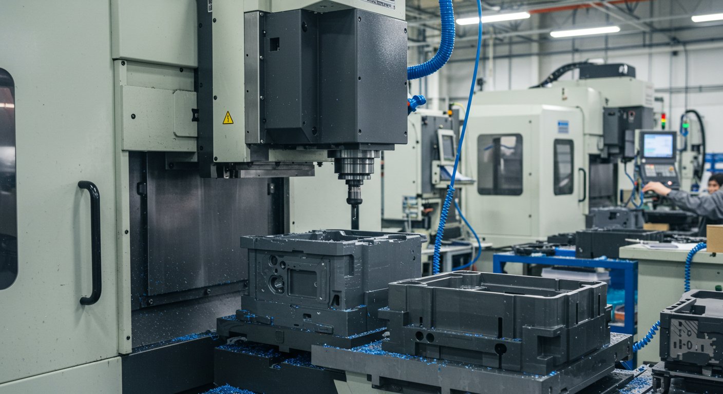 Фрезеровка пластиковых деталей для корпуса