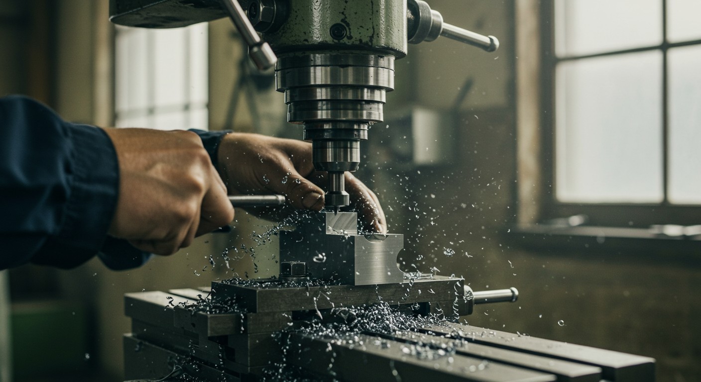 Фрезеровка ручным методом