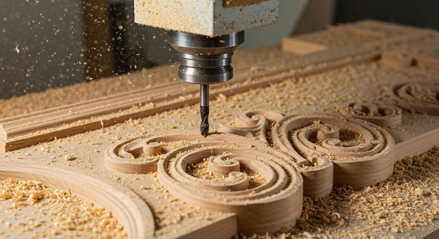 Фрезеровка декоративных элементов