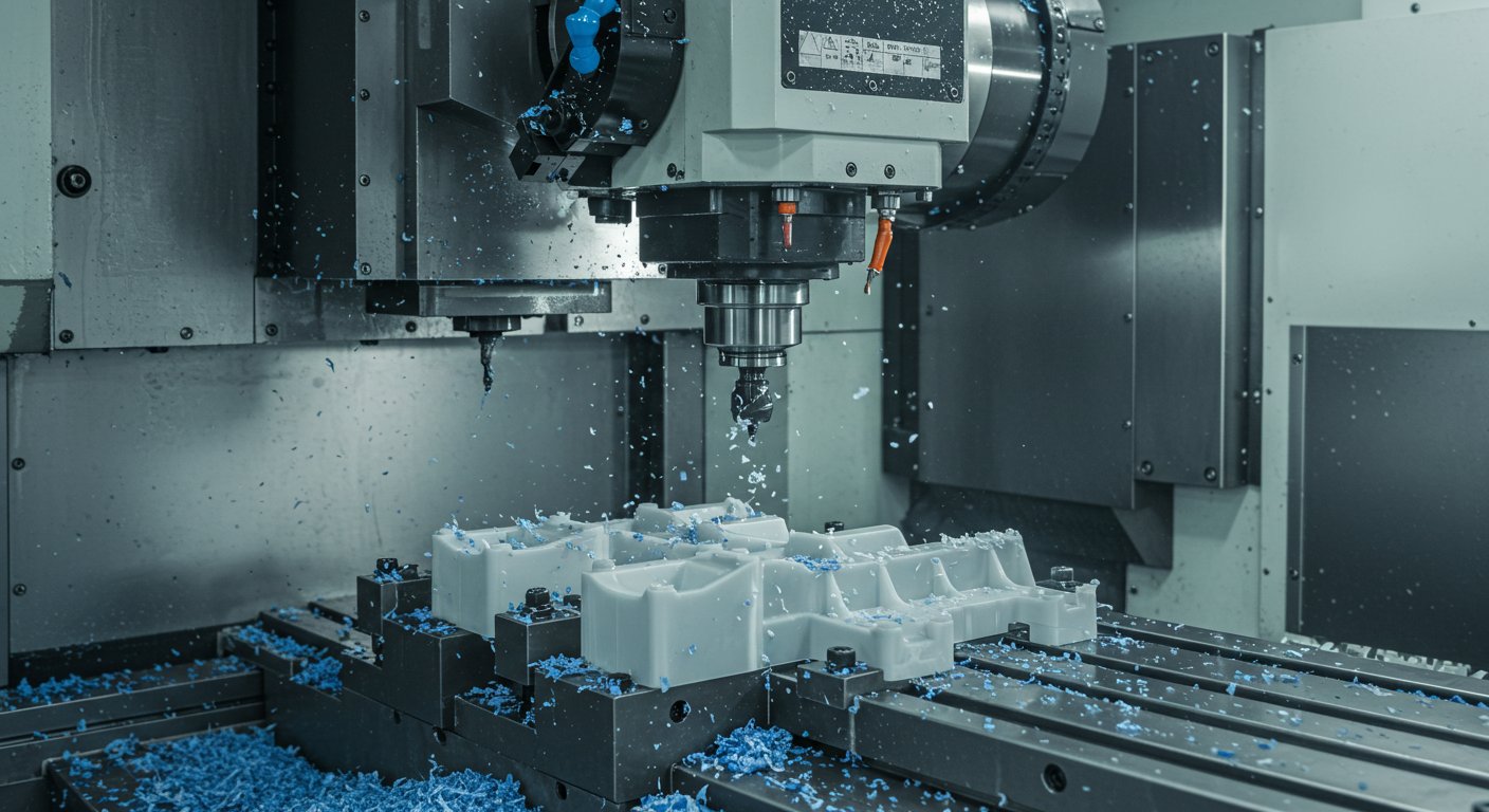 Функциональная фрезеровка пластиковых деталей