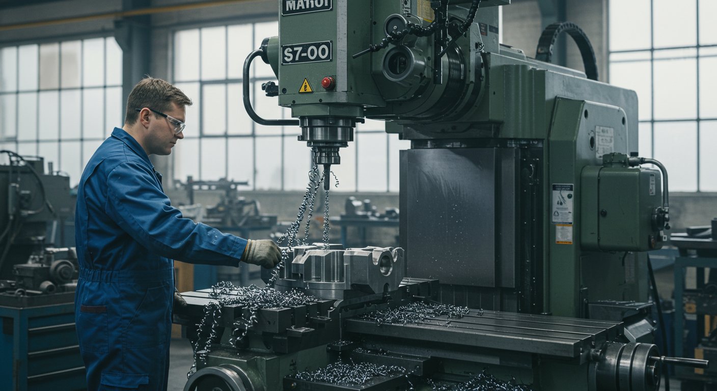 Фрезеровка узлов механизмов на горизонтальном станке