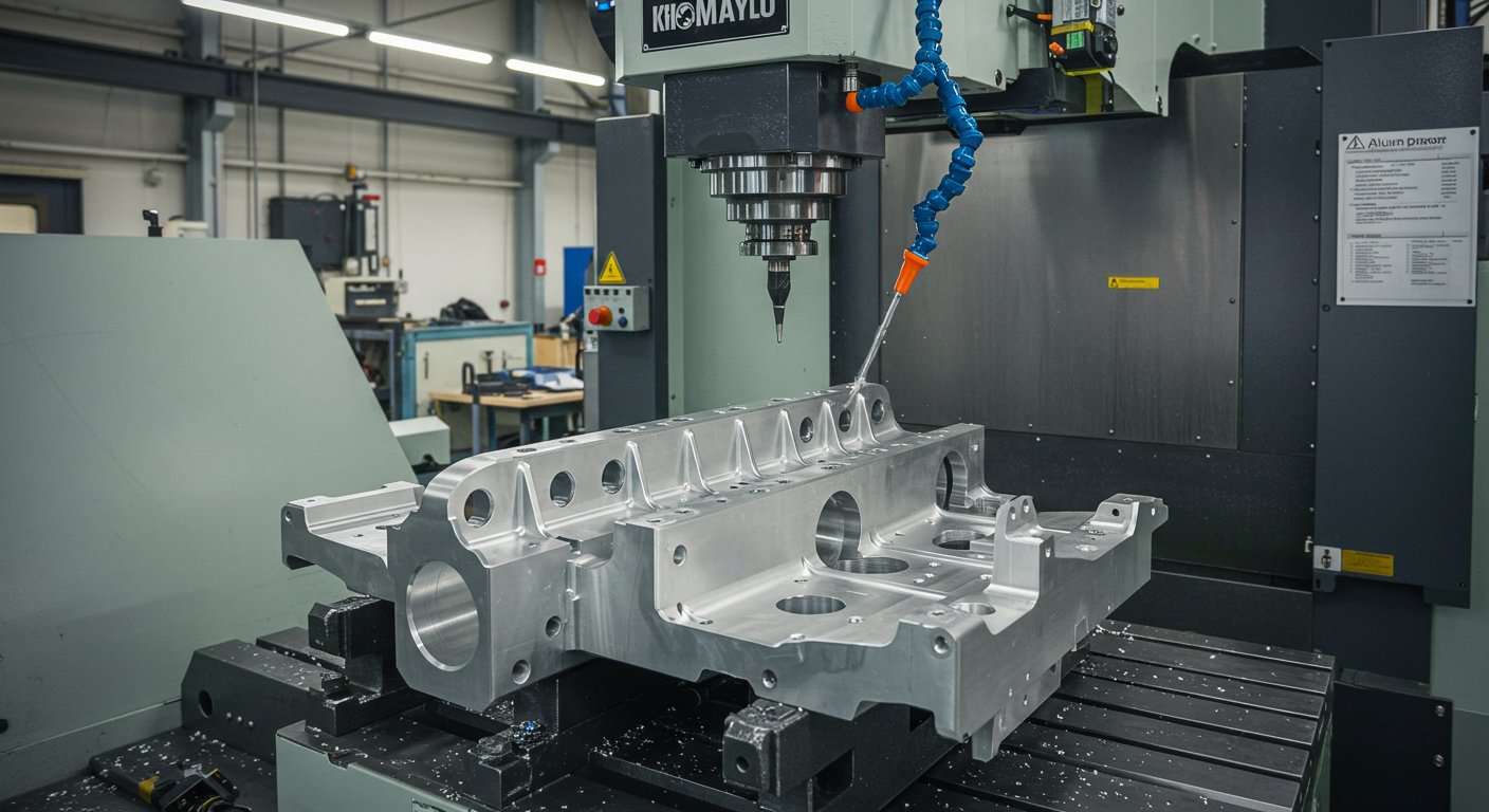 Фрезеровка алюминиевых деталей для авиационной отрасли