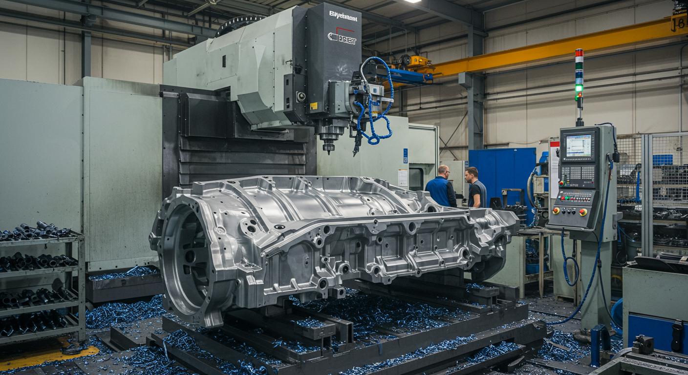 Фрезеровка крупных автомобильных деталей