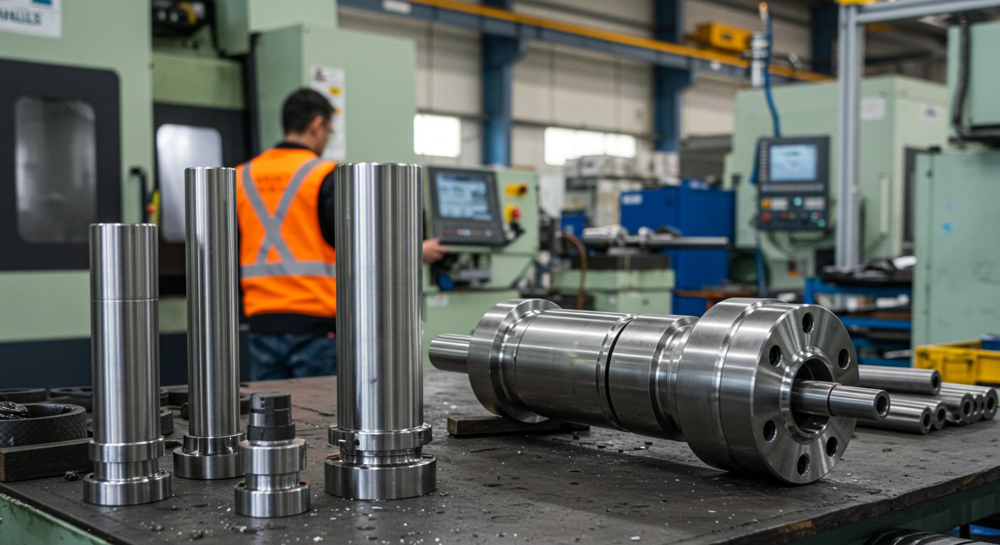 Производство деталей по форме цилиндрические