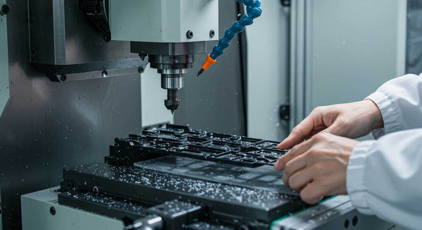 Фрезеровка пластиковых деталей для электронной промышленности