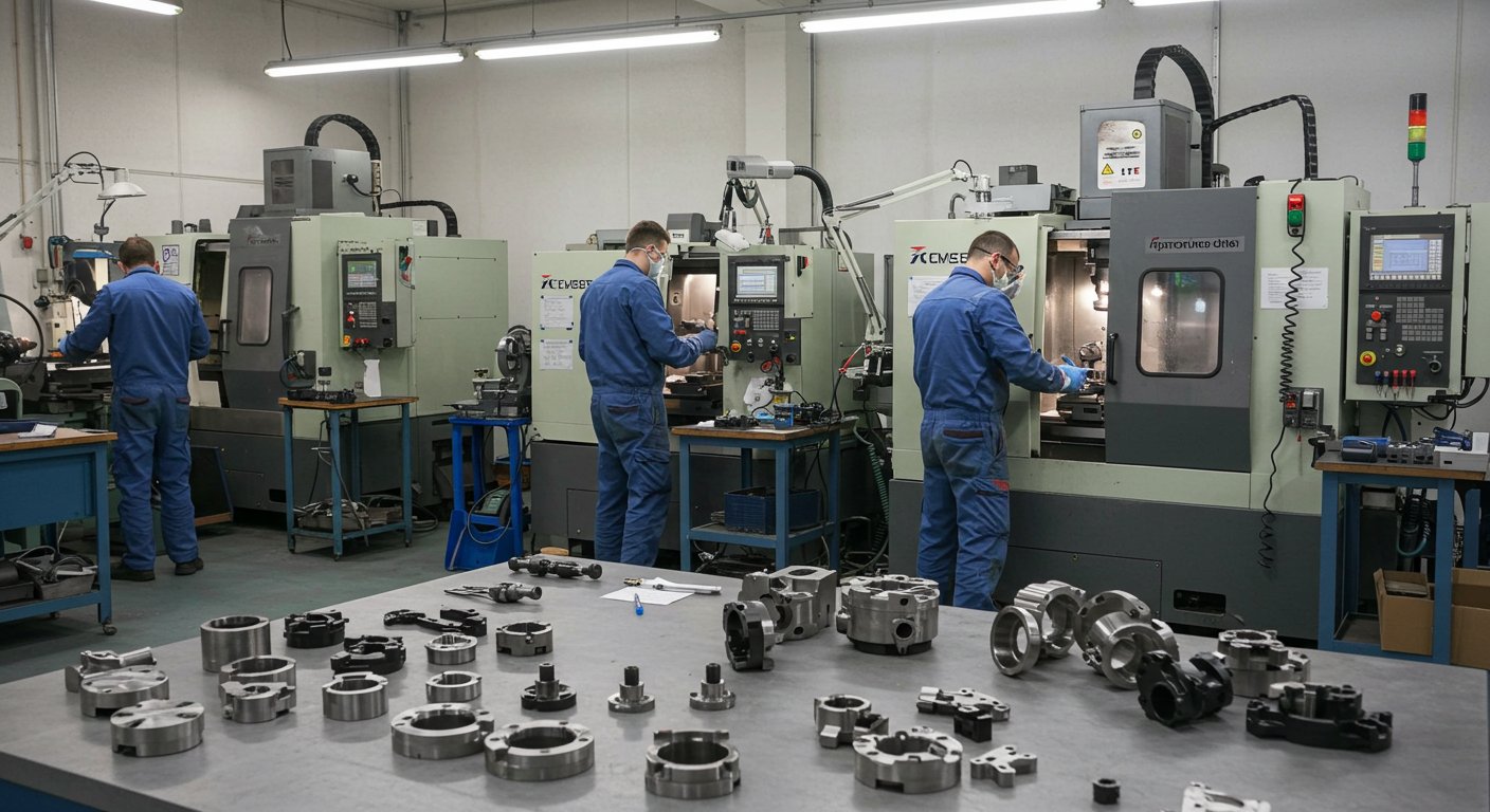 Производство деталей серийные мелкосерийные