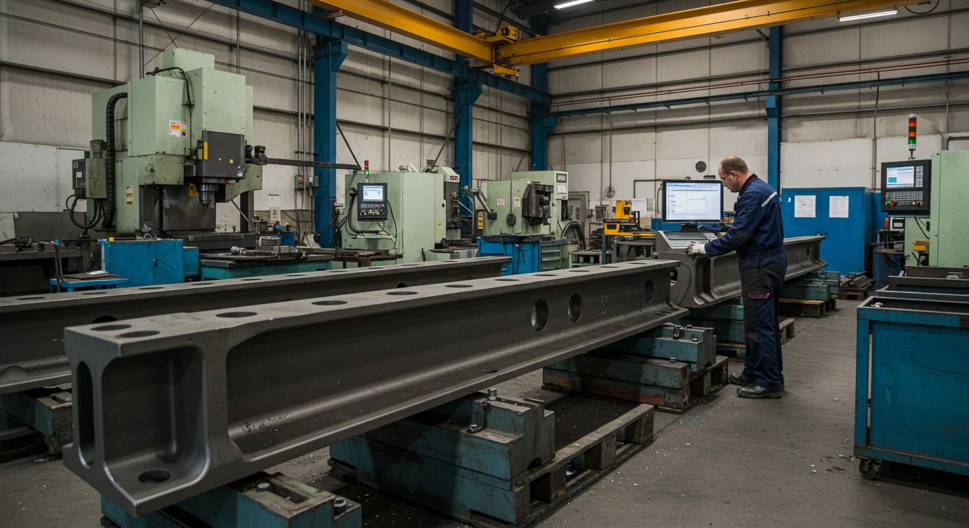 Несущие детали промышленного оборудования